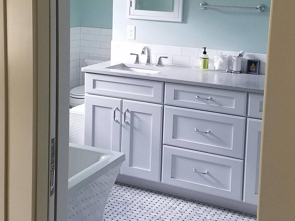 Master bath renovation by Mountain Remodeling of WNC