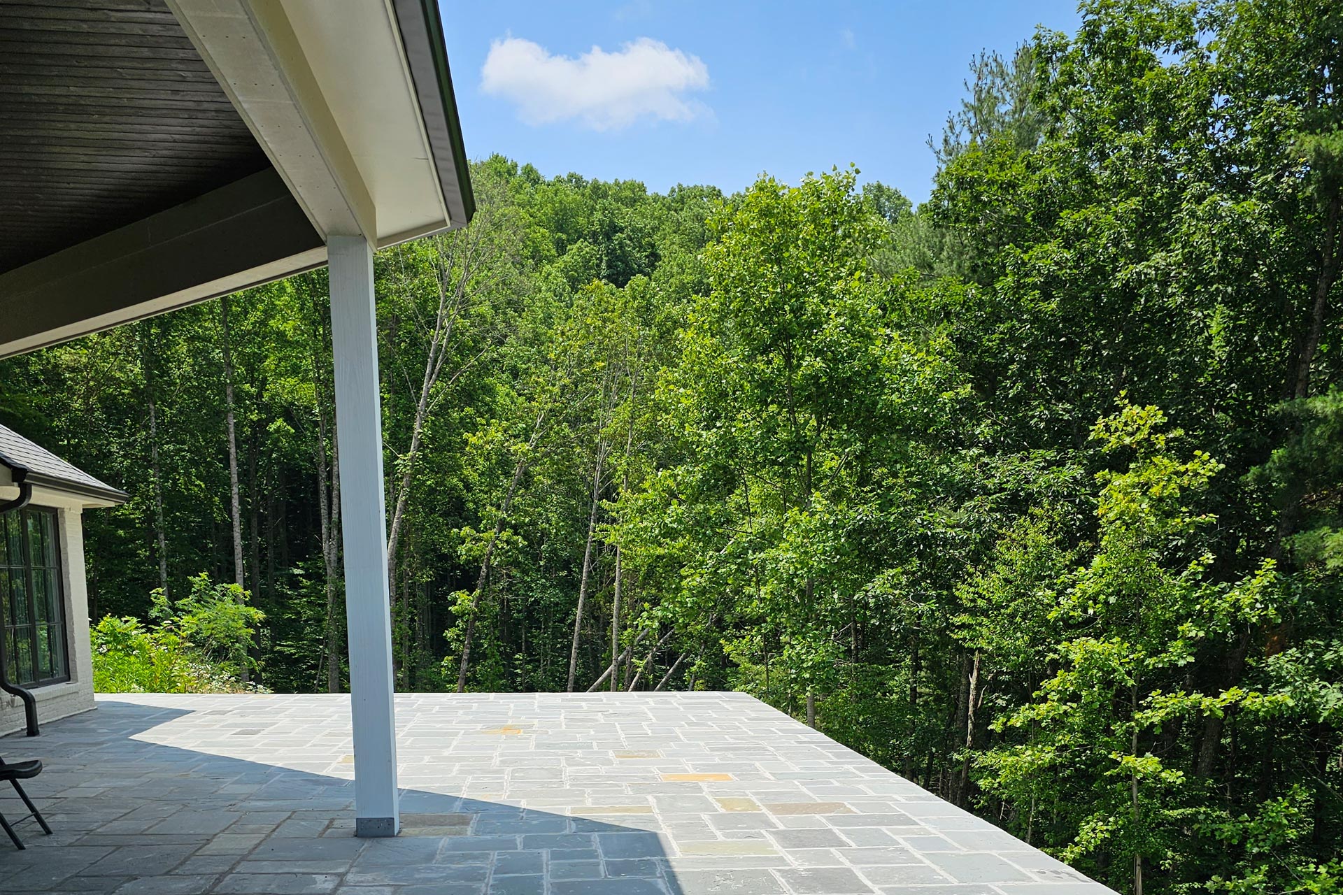 New covered patio in Weaverville whole house home renovation project New covered patio in Weaverville whole house home renovation project